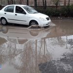 خودرو در حوضچه آب